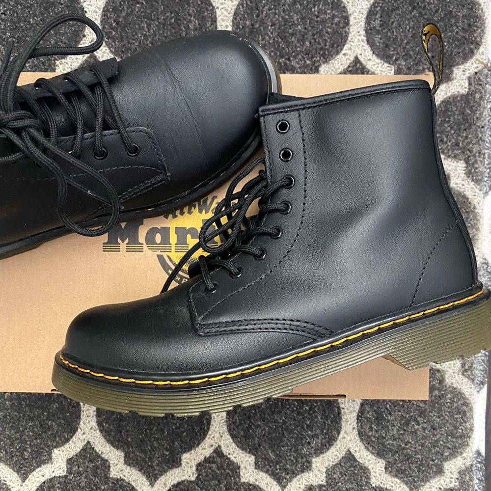 Nearly new kids Doc Martens Boots.